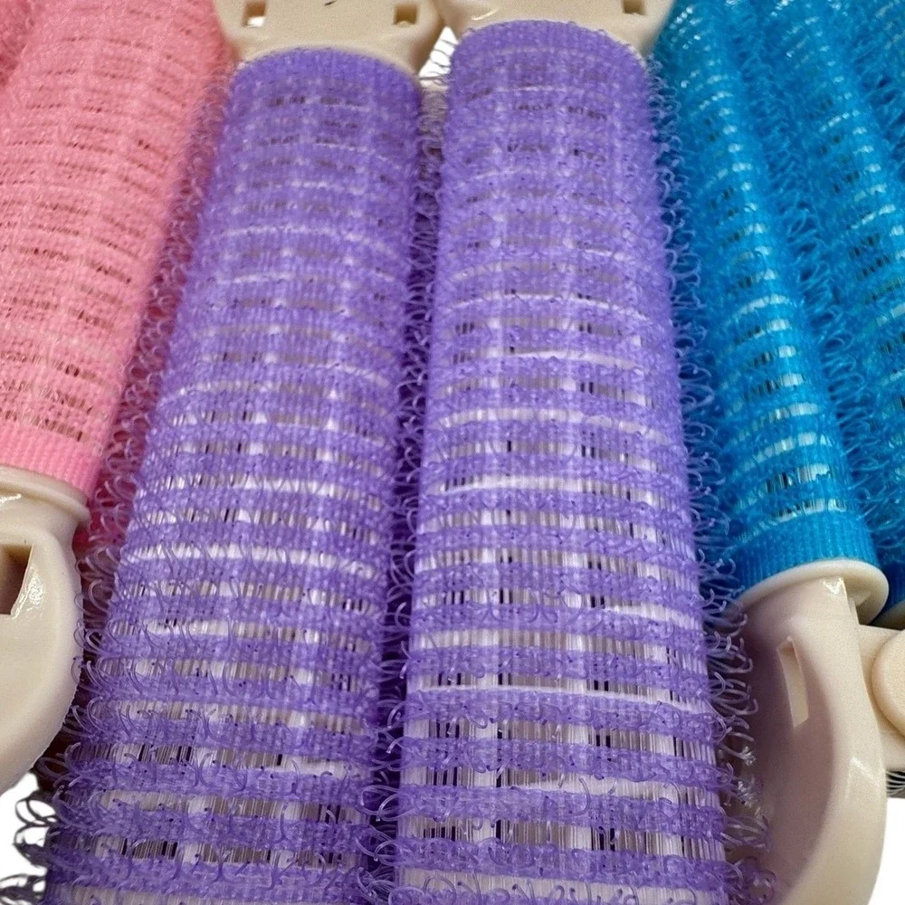 10PCS Hair Volumizing Clips Root Lifting Self Grip Rollers Multi Color NEW
